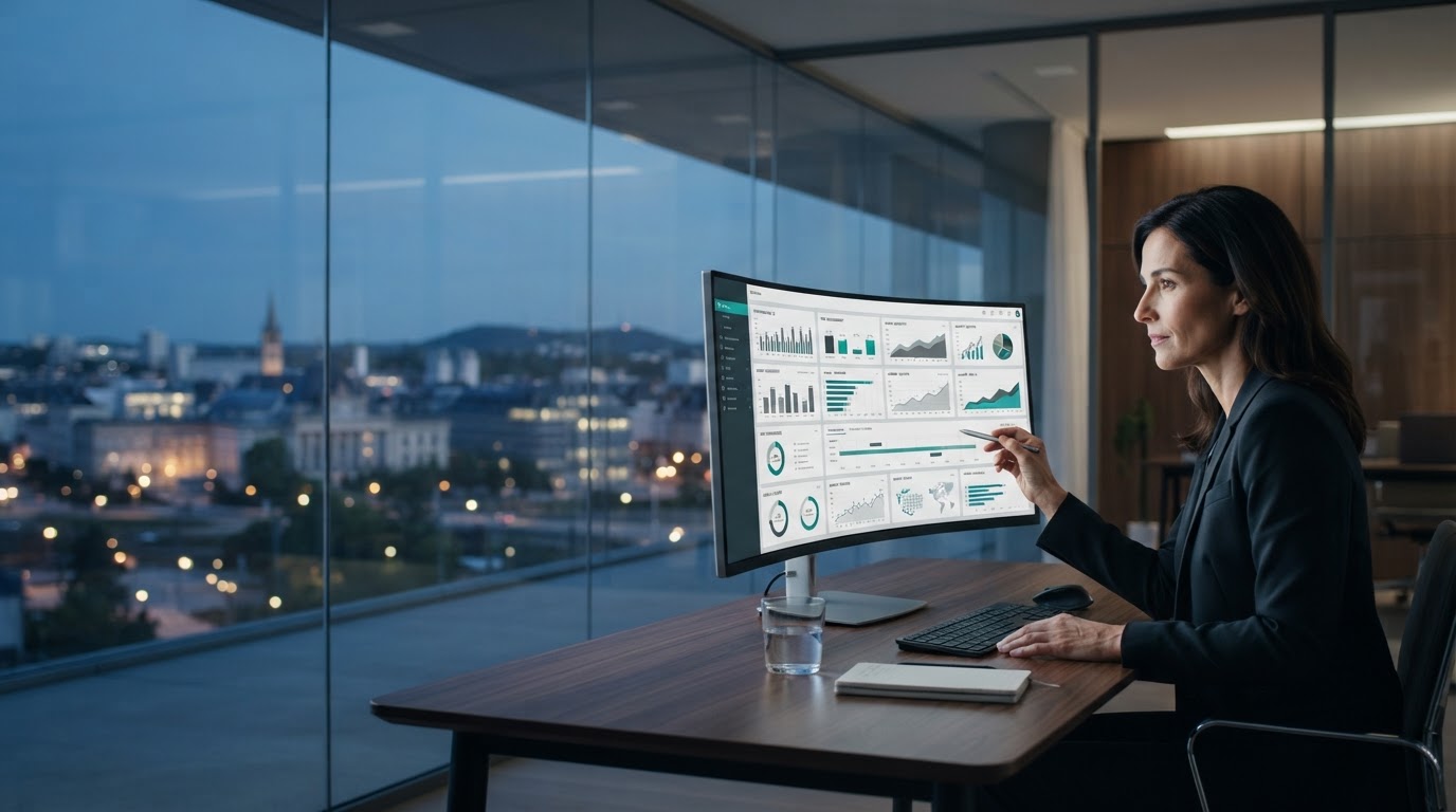 Pluvérocque — visualisation technique de données financières en temps réel